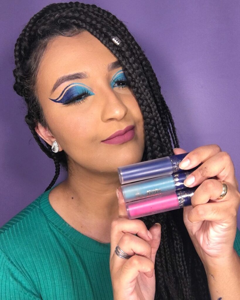 Delineado Colorido: mais de 60 inspirações pra você Delineado Colorido: mais de 60 inspirações pra você