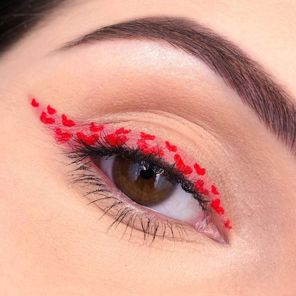 Delineado Colorido: mais de 60 inspirações pra você delineado rosa