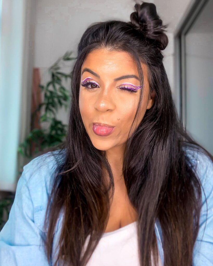 Delineado Colorido: mais de 60 inspirações pra você Delineado Colorido: mais de 60 inspirações pra você