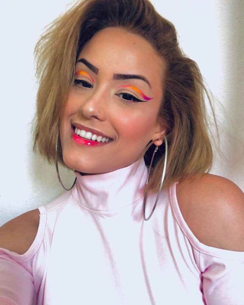 Delineado Colorido: mais de 60 inspirações pra você Delineado Colorido: mais de 60 inspirações pra você