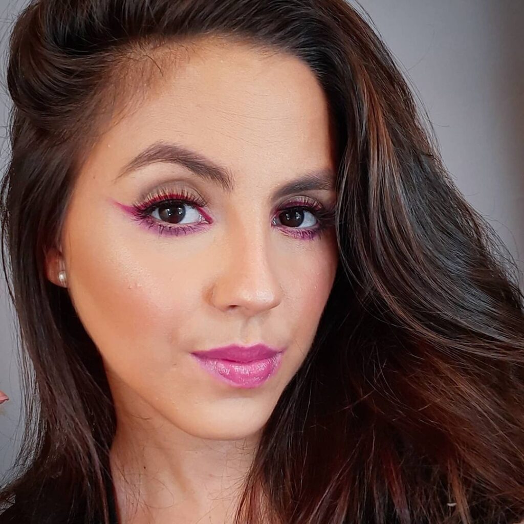 Delineado Colorido: mais de 60 inspirações pra você delineado rosa