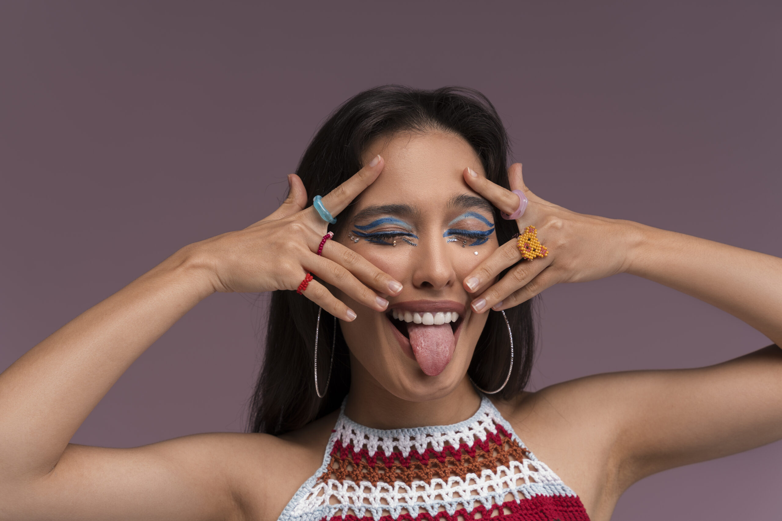 maquiagem para carnaval