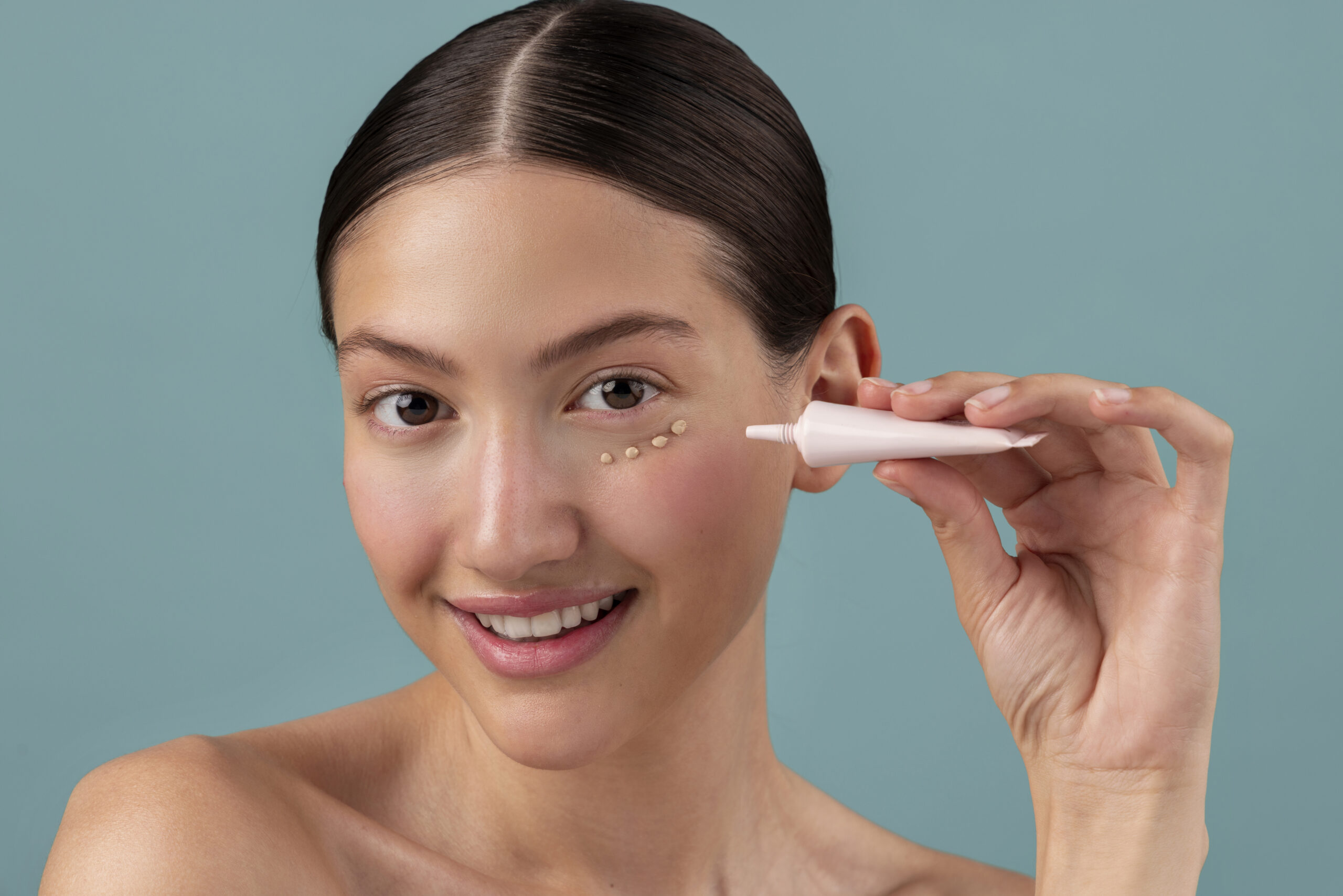 tom do corretivo facial